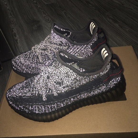 adidas Other - Yeezy Black Reflective Static Size 5